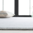 thumbnail image 6 of SAFAVIEH Loft Kalya Solid Machine Washable Area Rug, Light Blue, 4' x 4' Square, 6 of 12