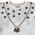 thumbnail image 2 of Bucheli Boys 8-20 Short Sleeve Stars and Chain T-Shirt, 2 of 3