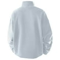 thumbnail image 5 of BXINGOHAI Men's Fashion Turtleneck T-Shirts Long Sleeve Pullover Sweater Basic Undershirt Slim Fit Top Light Blue L, 5 of 6