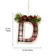 thumbnail image 2 of Adornos de Navidad personalizados DIY, colgantes para decoración del árbol de Navidad, adornos para árboles de Navidad, decoración colgante para árbol de Navidad, letras para adornos de Navidad, decor, 2 of 7