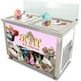 thumbnail image 1 of Kolice Commercial ETL NSF UL Fried Ice Cream Roll Machine,Ice Pans Machine-Double 21" x 21" Square Pans,Smart Temperature Control,Transparent Sneeze Guard, 1 of 9