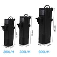 thumbnail image 4 of Low Level Water Turtle Tank Filter Aquarium Fish Tank Oxygen Increasing Pump EU Plug Submersible Water Filter Pump, 4 of 7