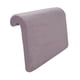 thumbnail image 1 of Cabecero colgante para cama de dormitorio, almohada con funda extraíble, almohada moderna para cabecera, soporte lumbar, funda protectora, decoración Franela gris claro, 1 of 9