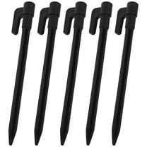 MLINS 5pcs Plastic Ground Stakes For Camping Beach Tent Stakes Heavy Duty Plastic Yard Stakes For Canopy Multi-Purpose Tent Pegs