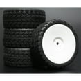 thumbnail image 3 of Milaget 4x Pneus de Roue en Plastique Pièces de Rechange pour HPI pour Yokomo Pièces de Rechange Buggy DIY Accs 6017, 3 of 5