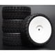 thumbnail image 3 of Paquete de 4 piezas perfke de repuesto de Neumáticos de rueda 65 mm Neumáticos de goma de coche RC, 3 of 5
