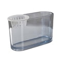 thumbnail image 4 of Contenedor decorativo transparente para sistema de cultivo de plantas y peces acuapónicos Azul claro20x10x12cm, 4 of 9