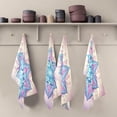 thumbnail image 5 of SKYSONIC Mandala Kitchen Towels, 18 x 28 Inch Super Soft and Absorbent Dish Cloths for Washing Dishes, 6 PCS Reusable Multi-Purpose Microfiber Hand Towels for Kitchen, 5 of 7