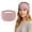 Pink, variant on Winter Headband for Women, Black Knitted Ear Warmer Furry Fleece Lined for Cold Weather Ear Muff