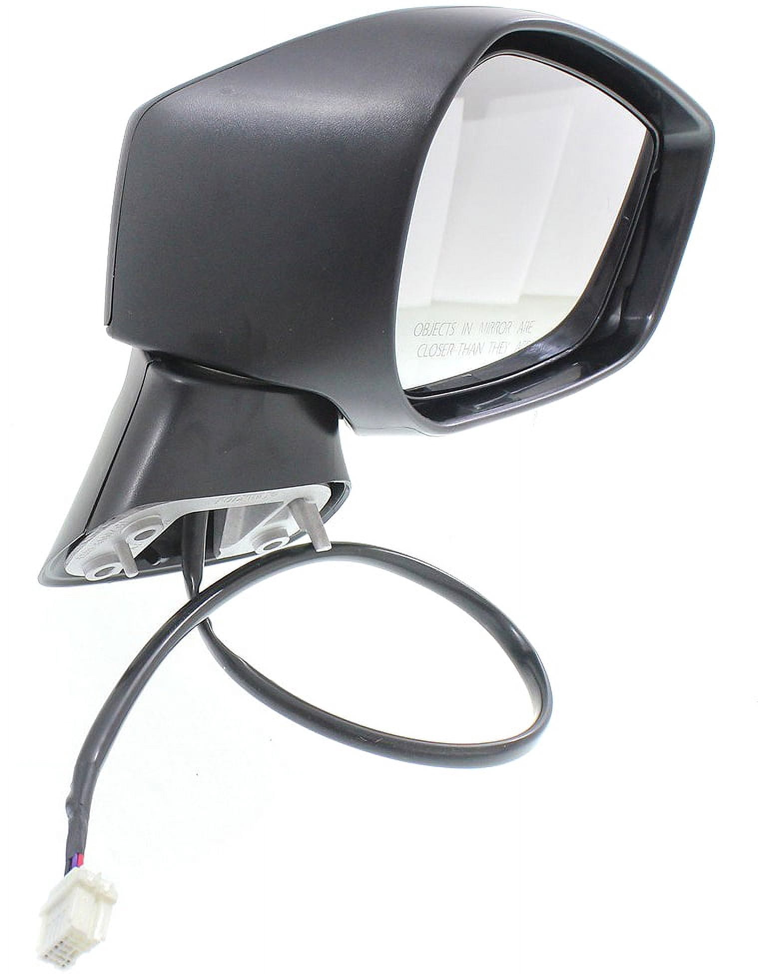 Mirror Compatible With 2013-2016 Scion Fr-S Right Passenger Side Heated Textured Black Kool-Vue