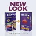 thumbnail image 3 of Trojan Pleasure Variety Pack Lubricated Condoms, 12 Count, 1 Pack, 3 of 13