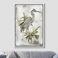thumbnail image 2 of wall26 Framed Canvas Print Wall Art Pastel Watercolor White Crane Bird Nature Wilderness Illustrations Modern Art Decorative Rustic Relax/Calm for Living Room, Bedroom, Office - 24"x36" Whi, 2 of 5