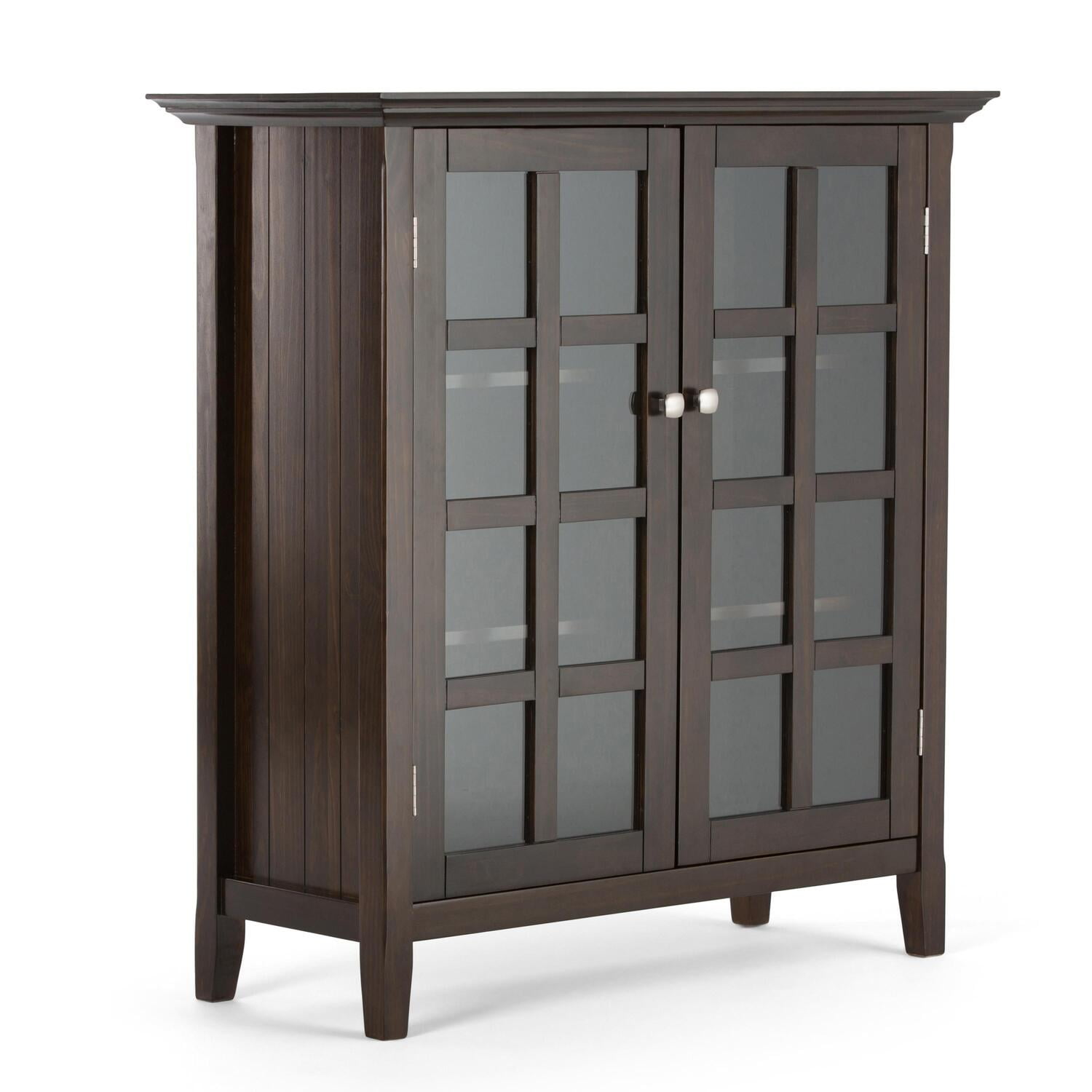 Simpli Home Acadian Medium Storage Cabinet - Walmart.com