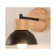 thumbnail image 2 of Apliques de pared estilo granja, iluminación moderna para garaje exterior, montaje en pared Negro sin pájaro, 2 of 7