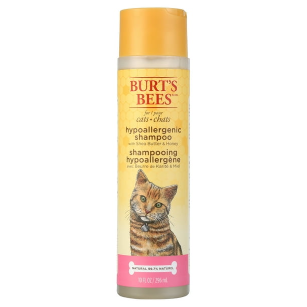 Burt's Bees Natural Pet Care Hypoallergenic Cat Shampoo with Shea