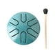 thumbnail image 3 of Steel Drum, Ethereal Drum Entertainment 6 notas 3 pulgadas Hand Pan Drumstick Azul Yuyangstore lengua de tambor, 3 of 8