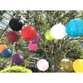 thumbnail image 6 of 10 Pack Black Round Paper Lanterns, Asian Style Hanging Decor for Party, Wedding, Home, 6 of 6