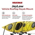 thumbnail image 2 of Pre-Owned Yakima Rooftop Mounted Kayak Rack, Compatible with StreamLine Towers, 2 of 12
