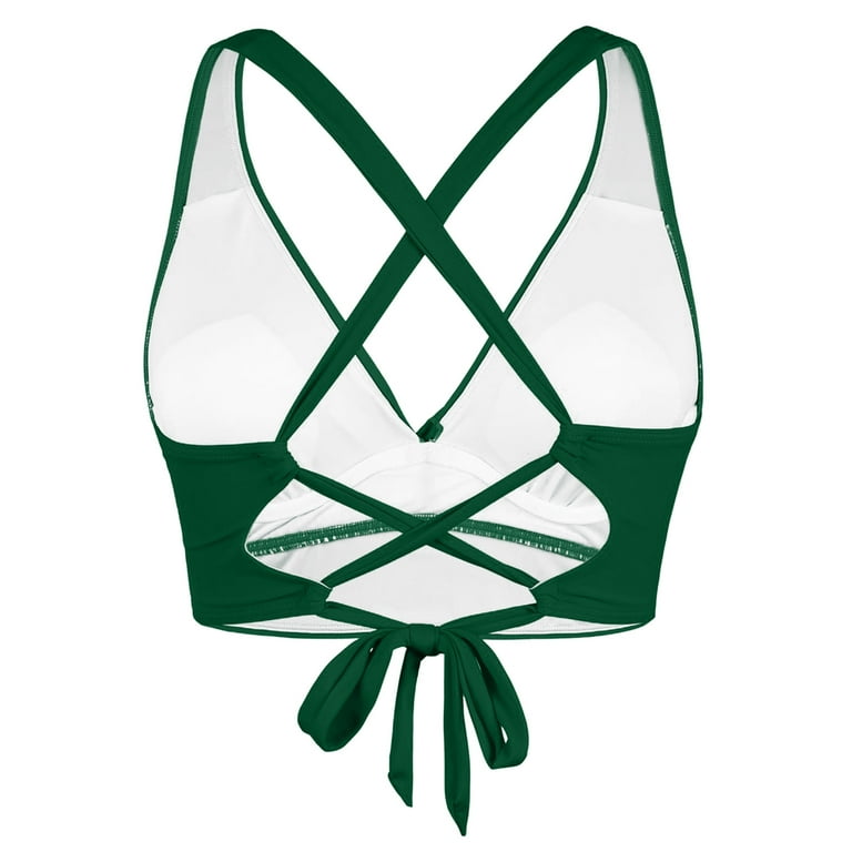 Salsation Criss Cross Bra Green Tiedy（M） Salsation Criss Cross Bra Green Tiedy（M） Salsation Criss
