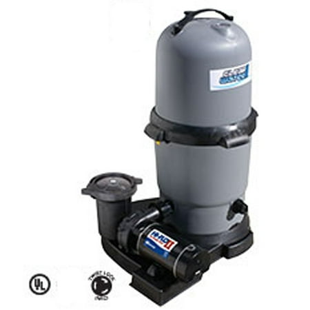 waterway filter ground above pool pump clearwater 1hp swimming ii system filters pools 6s flo cartridge nema cord sq dual