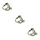 thumbnail image 5 of Collar con colgante Minnieouse plata accesorios de moda llavero Trilateral de Titanio, 5 of 6