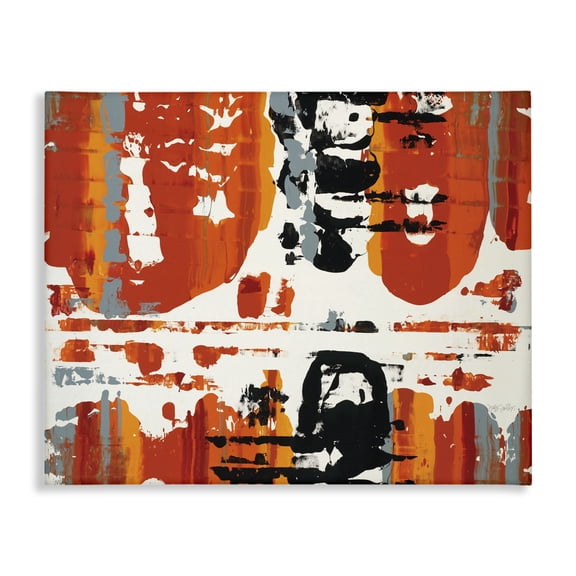 Stupell Industries Contemporary Burnt Orange Momentum Canvas Art, 20 x 16, by Third & Wall Studios