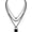 D1: Lock, variant on Leander Women's Stainless Steel Pendant Necklace, Lock-shaped Pendant, Lobster Clasp