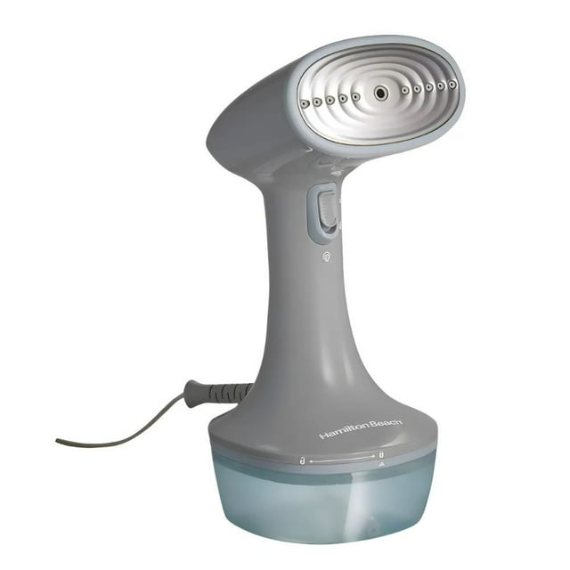 Plancha de Vapor Hamilton Beach 1200 W | Vaporizador de Mano Eliminador de Arrugas para Ropa, Telas y Cortinas 400 ml Renewed