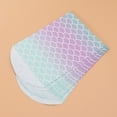 thumbnail image 2 of MasteelfCA 12pcs Printing Tissue Pouch Beautiful Storage Pouch for Party Gathering Store (Mermaid Scales Pattern), 2 of 6