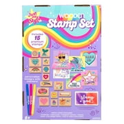 Just My Style Wooden Stamp, Art & Craft Kit for Boys & Girls, Kids & Teens (28 Pieces)