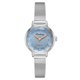 thumbnail image 1 of Reloj de pulsera de cuarzo con esfera de aleación simple para mujer de moda de ocio (azul), 1 of 4