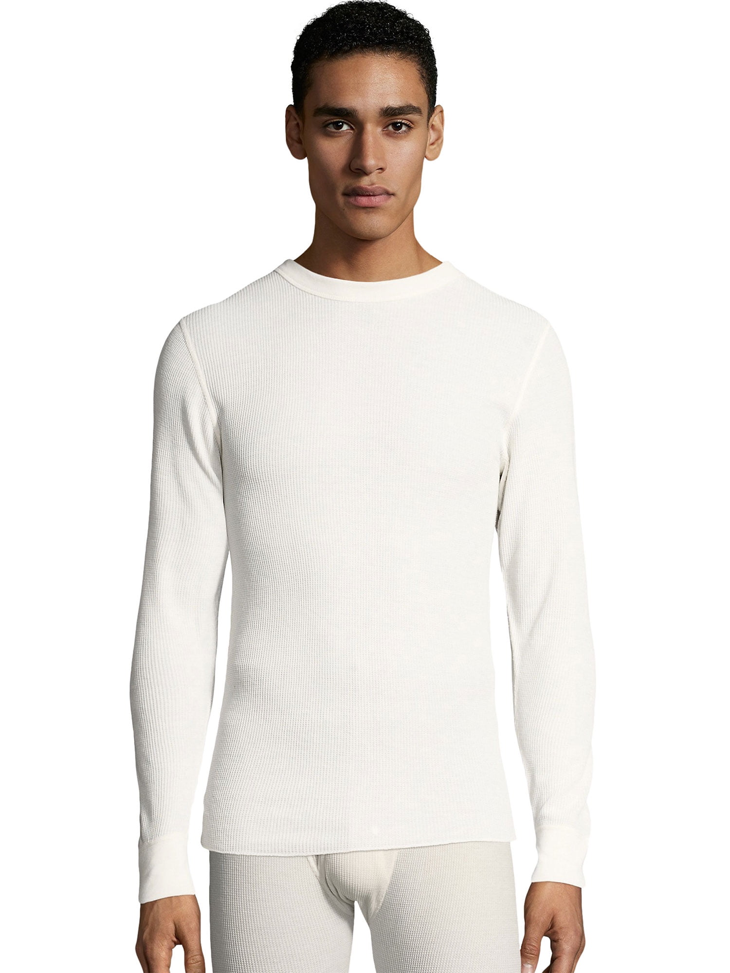 Hanes 843347111882 Mens Waffle Knit 