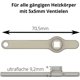 thumbnail image 5 of Purge Key | Heating Key | Square Key | Radiator Bleed Handle | Radiator Ventilation | Absolute Novelty In High Quality Stainless Steel, 3h-010-sch, 5 of 5
