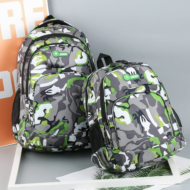 Mochilas escolares impermeables de camuflaje para ninos y ninas Mochila ortopedica para ninos bolsa para libros Mochila Escolar 2 tamanos