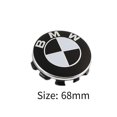 thumbnail image 4 of 4-piece Car Wheel Cover, Bmw Logo 68mm Wheels, Center Wheel Cover Rim Logo Blue And White Rim Badge, 4 of 4