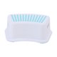 thumbnail image 1 of Silla antideslizante de plástico para niños Taburete escalonado apilable para niños Cocina Baño Silla de inodoro Azul cielo Inevent HA6237-04B, 1 of 6