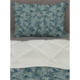 thumbnail image 3 of Paisley Comforter & Sham Bedding Set, Persian Culture Inspired Teardrop Shape with Curved Tip Motif Floral Design, 3 pcs Duvet Set Microfiber Filling Quilt, 5 Sizes, Dark Blue Beige, by Ambesonne, 3 of 4