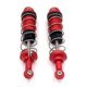 thumbnail image 4 of Amortiguador de metal 4 Piezas Para SCY 16101 16102 16103 1/16 RC Car yuxing rojo, 4 of 5
