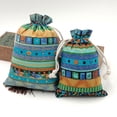 thumbnail image 4 of yingyy Gift Bag Drawstring Atmospheres Ethnic Candy Pouch Snack Sugar Organizer Reusable Hanging Decoration Wedding Packaging Yellow 13x18CM, 4 of 6