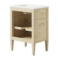 thumbnail image 4 of Modway Elysian 24" Wood Bathroom Vanity in White Burl, 4 of 10
