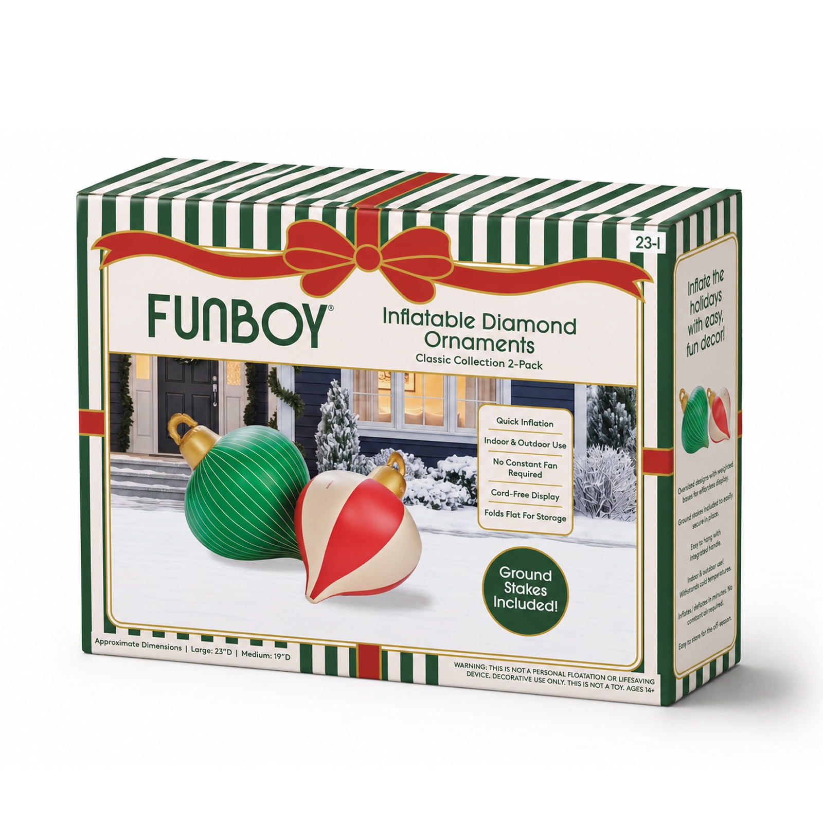 FUNBOY Inflatable Diamond Ornaments