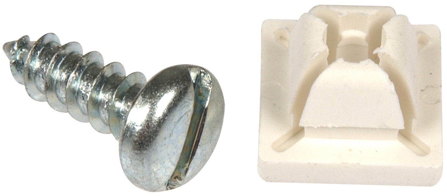 License Plate Fasteners Kit 1/4 In X 3/4