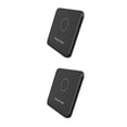 thumbnail image 1 of Sidaley Soporte de inalámbrico de 10W para X XS MAX XR 12 Pro S20 S10 S9 Estación de carga rápida de Negro 2piezas, 1 of 6
