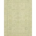 thumbnail image 1 of Ahgly Company Machine Washable Indoor Rectangle Abstract Brown Gold Area Rugs, 6' x 9', 1 of 7