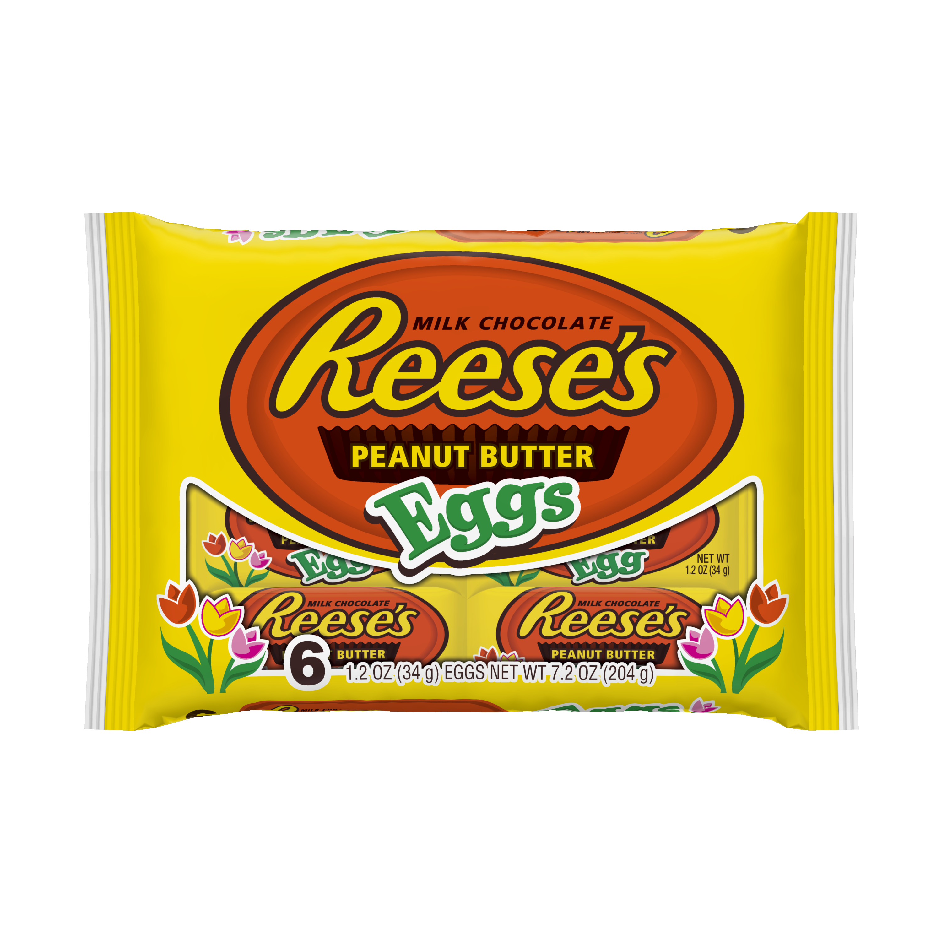Reese's, Easter Peanut Butter Eggs, 6 Ct, 7.2 Oz