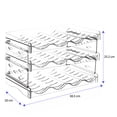 thumbnail image 4 of Organizador porta botellas Brandtrendy 3 niveles Material PET, 4 of 5