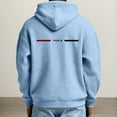thumbnail image 4 of MHFRRA Sudadera con Capucha, Suave, Cómoda, para Uso Informal Al Aire Libre, Ligera, Deportiva, con Cremallera Azul claro, 4 of 8