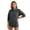 Gray, variant on Stralyhd Women's Casual Polo Neck Sweatshirt Long Sleeve Button Pullover Tops Fall Fashion Outfits Clothes with Pockets Gray XXL