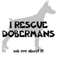thumbnail image 3 of CafePress - I RESCUE Dobermans Women's Light T Shirt - Women's Classic T-Shirt, 3 of 4
