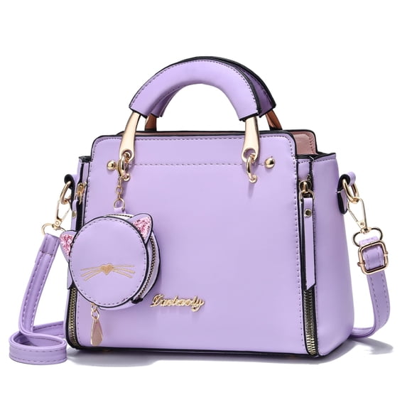 Bolso bandolera Xiaoyu Fashion para mujer y mujer, color morado